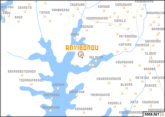 map of Anyibonou