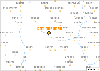 map of Anyinafunso