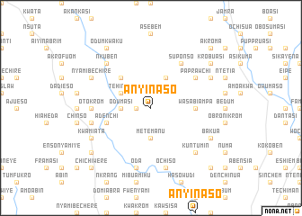 map of Anyinaso