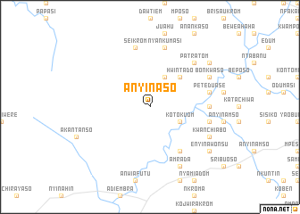 map of Anyinaso