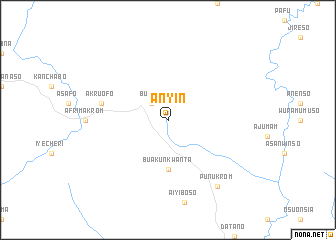 map of Anyin