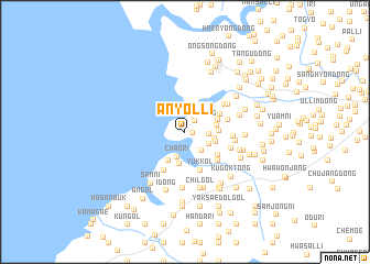 map of Anyŏl-li