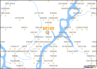 map of Anyon