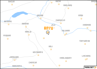 map of Anyu