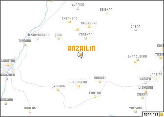 map of Anzailin