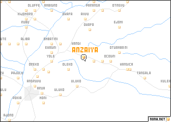map of Anzaiya