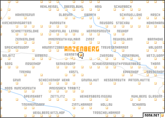 map of Anzenberg