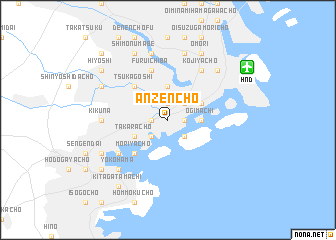 map of Anzenchō