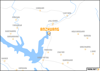 map of Anzhuang