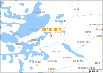 map of Anzhuang
