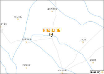 map of Anziling