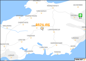 map of Anziling