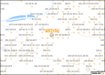 map of Anzing