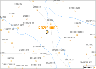 map of Anzishang