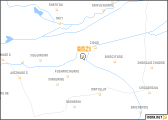 map of Anzi