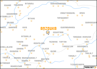 map of Anzouka