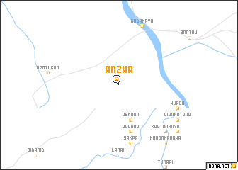 map of Anzwa