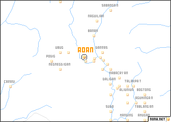 map of Aoan