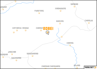 map of Aobei