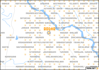 map of Āodha