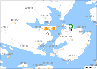map of Aoguan