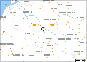 map of Aoma Nejema