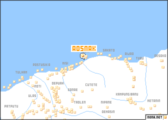 map of Aosnak