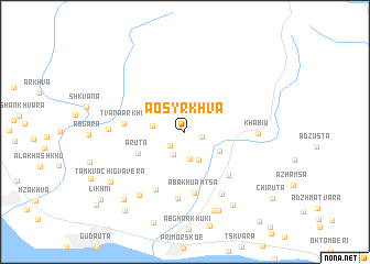 map of Aosyrkhva