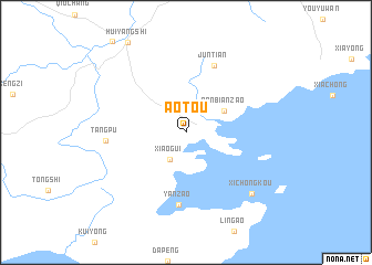 map of Aotou