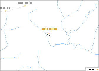 map of Aotuhia