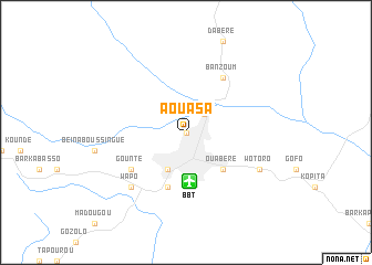 map of Aouasa
