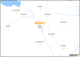 map of Aouati