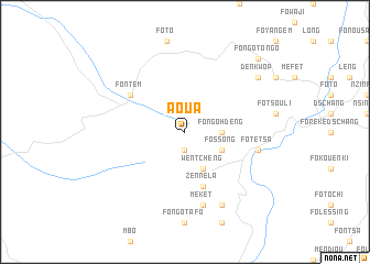 map of Aoua