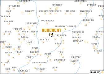 map of Aoudacht