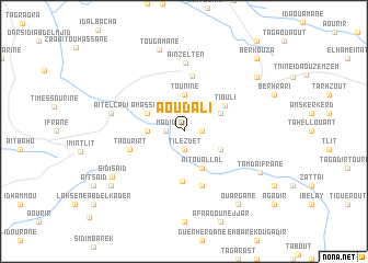 map of Aoud Ali