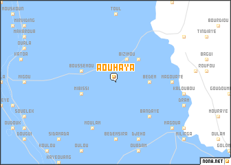 map of Aouhaya