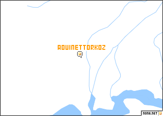 map of Aouinet Torkoz