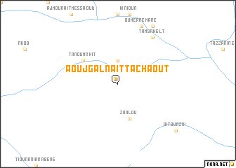 map of Aoujgal nʼAït Tachaout