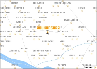 map of Aoukansara