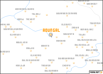 map of Aoungal