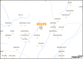 map of Aoura