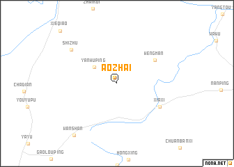 map of Aozhai