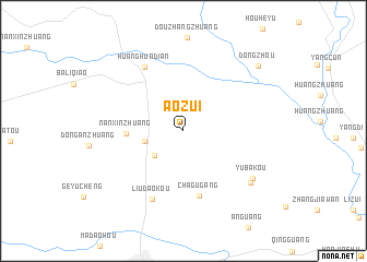 map of Aozui