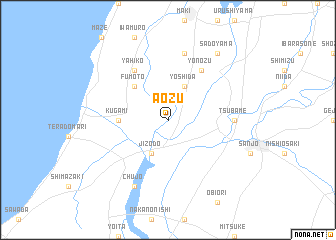 map of Aōzu