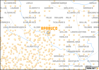 map of Apabuco