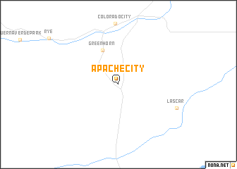 map of Apache City