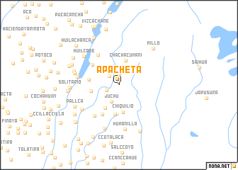 map of Apacheta