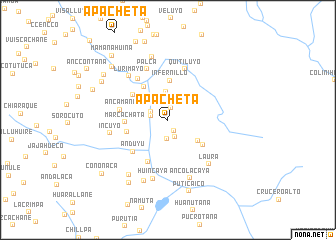 map of Apacheta