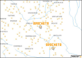 map of Apacheta