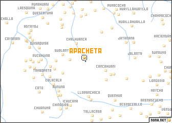 map of Apacheta